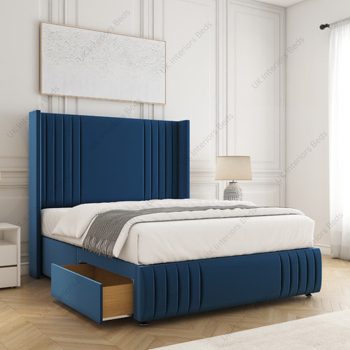 Orthopaedic double divan bed - divan,