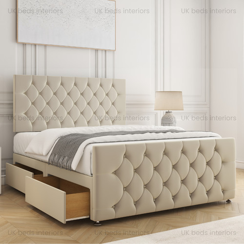 Luxury divan bed set - set, plush