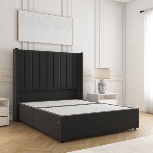 Reinforced divan bed set - bed,