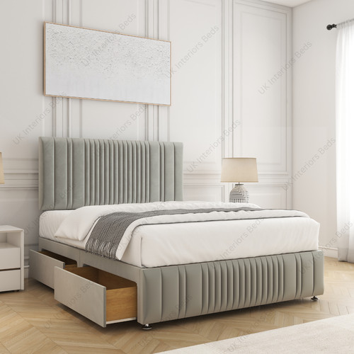 Orthopaedic divan bed set - divan,