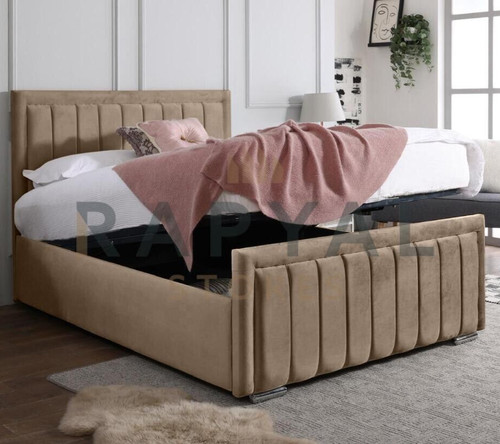 Ottoman storage bed panel - storage,