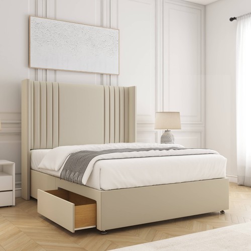 Reinforced divan bed - divan, with